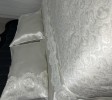 Cream Bedding Set with Stunning Lace, Cream Pique Set, Cream Lace Pillowcase, Cream Pillowcase