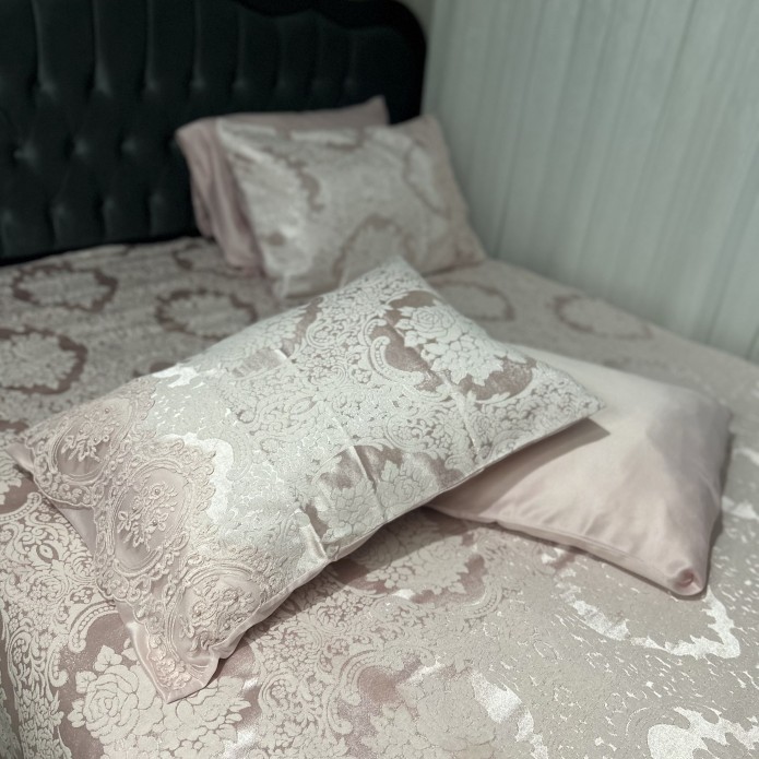 Pink Bedding Set with Stunning Lace, Pink Pique Set, Pink Lace Pillowcase, Pink Pillowcase Pink Bedding Set with Stunning Lace, Pink Pique Set, Pink Lace Pillowcase, Pink Pillowcase
