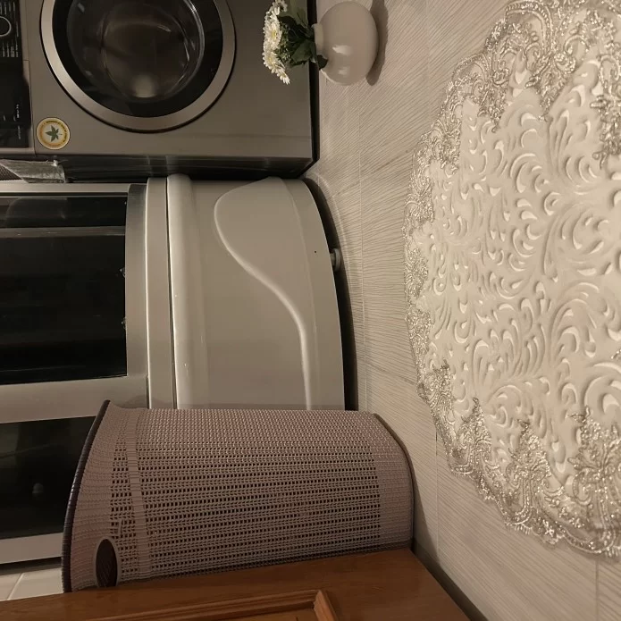 Cream Washable Bath Mat with Silver Lace, Stunning Non-Slip Bath Mat, Gift for Her Cream Washable Bath Mat with Silver Lace, Stunning Non-Slip Bath Mat, Gift for Her
