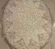 Cream Washable Bath Mat with Silver Lace, Stunning Non-Slip Bath Mat, Gift for Her Cream Washable Bath Mat with Silver Lace, Stunning Non-Slip Bath Mat, Gift for Her