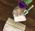 Pink Towel, Cream Towel, Beige Luxury Hand Face Towel, 6 pieces, Christmas Gift, Gift for her, Wedding Gift Pink Towel, Cream Towel, Beige Luxury Hand Face Towel, 6 pieces, Christmas Gift, Gift for her, Wedding Gift