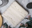 Cream Hand Towel Princess Design with Cream Lace Pearl