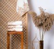 Cream with Gold Trim Lace Hand Towel Set Cream with Gold Trim Lace Hand Towel Set