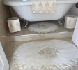 GOLD LACE HAND TOWEL SET ( 4 Pieces )