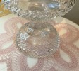 STUNNING ROSE PINK SCALLOP EDGE DOILY