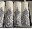 DARK GREY LACE TOWEL SET ( 4 Pieces ) DARK GREY LACE TOWEL SET ( 4 Pieces )